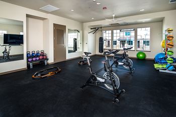 State-of-the-art fitness center
